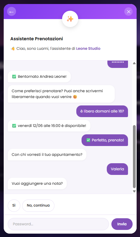 Assistente AI Luami