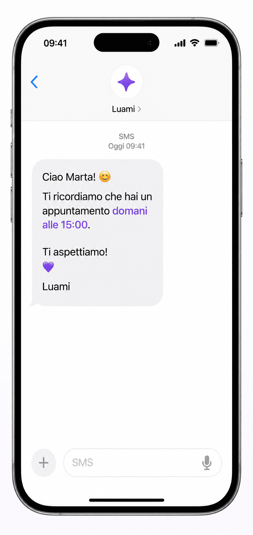Promemoria automatici Luami